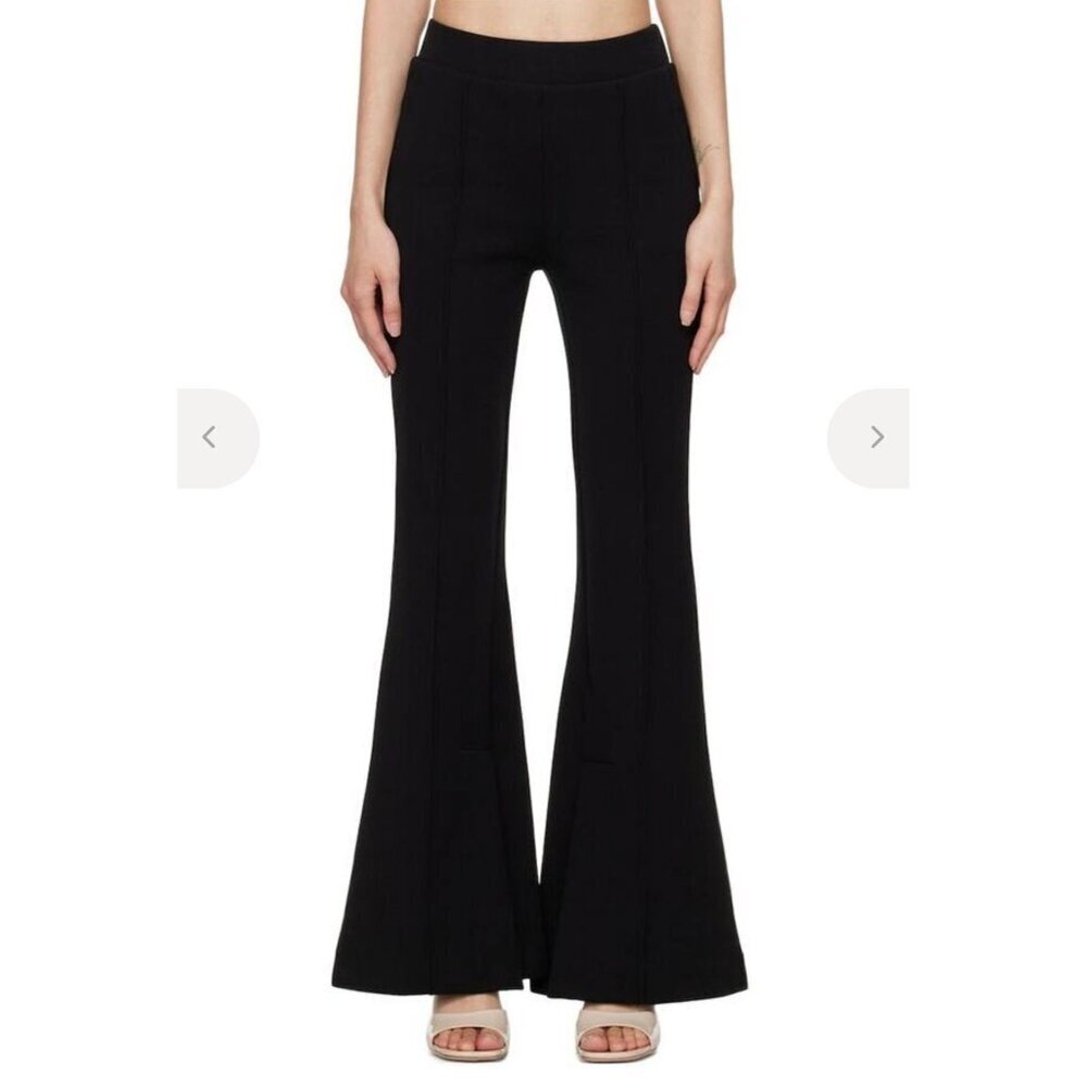 FRAME Black Scuba Lounge Flare Pants Size XXS M80